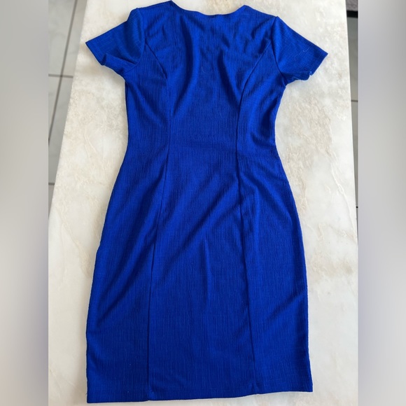 Blue Cocktail Dress - Picture 2 of 2